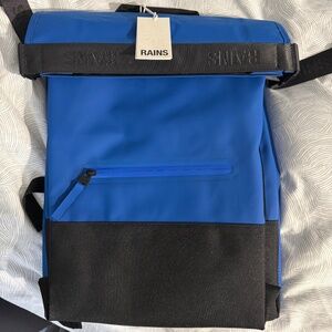 RAINS Trail Rolltop Rucksack W3 in Waves